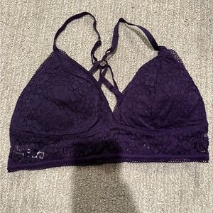 Xhilaration Deep Purple Lace Bralette